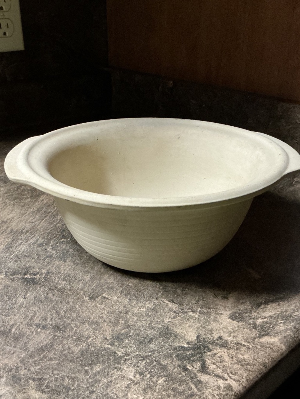 Pampered Chef Stoneware Baking Bowl